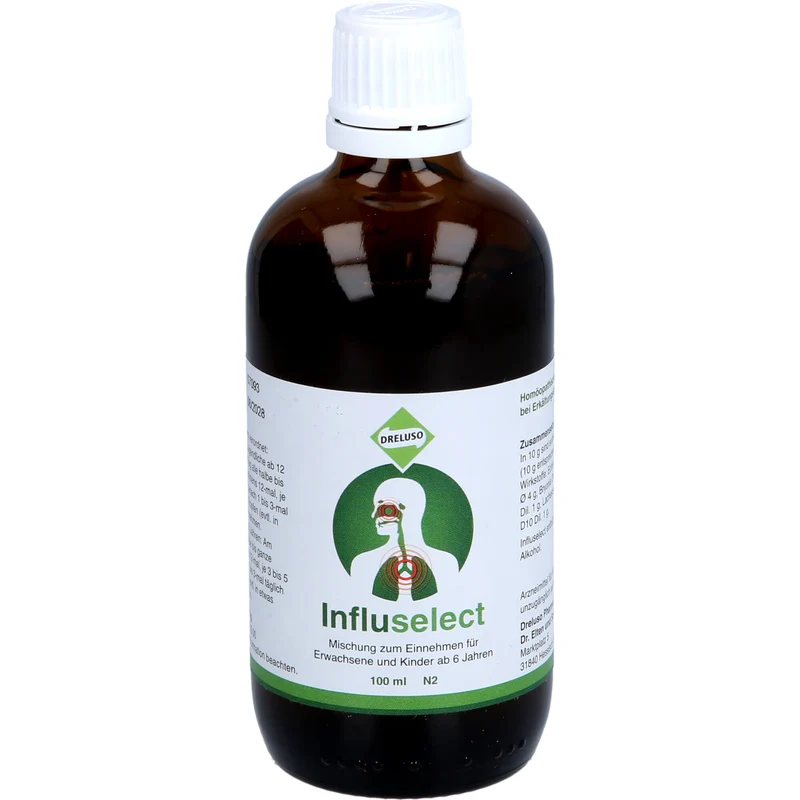 Influselect Mischung bei Erkältungskrankheiten, 100 ml Lösung