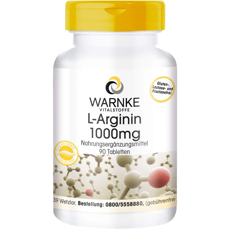 L-Arginin 1000mg, 90 St TAB