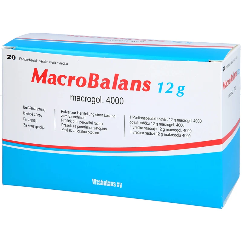 Macrobalans 12g Beutel bei Verstopfung, 20 St. Beutel