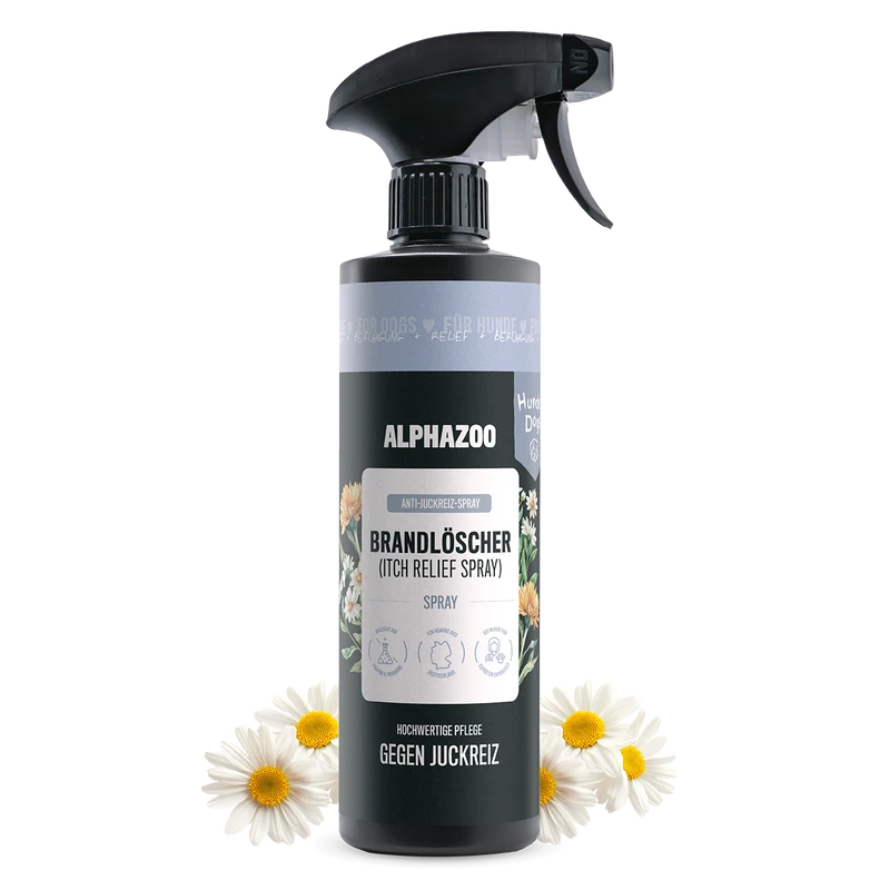 Brandlöscher Anti Juckreiz Spray für Hunde - Natürliche Hautpflege mit Kamille & Calendula