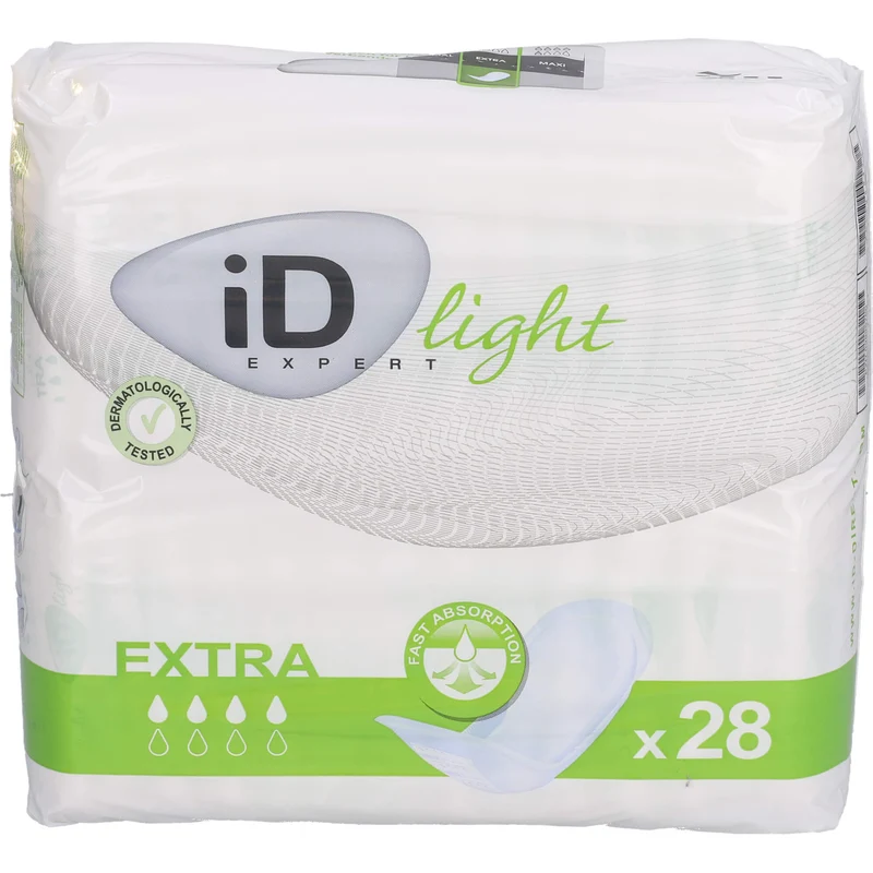 iD light EXPERT Extra Inkontinenzeinlagen bei mittlerer Blasenschwäche, 28 St. Einlagen