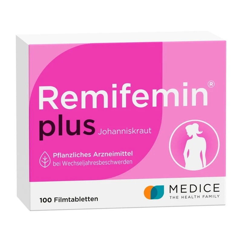 remifemin plus Johanniskraut Filmtabletten, 100 St. Tabletten