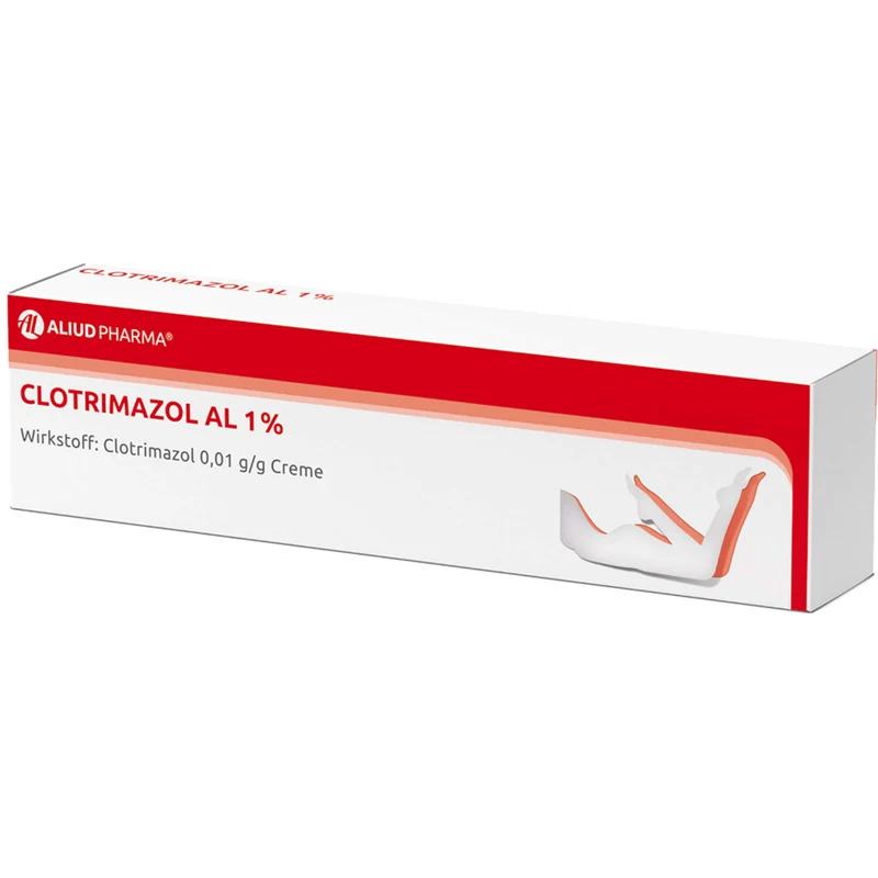 Clotrimazol AL 1 % Creme bei Pilzinfektionen, 50 g Creme