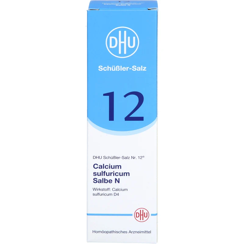 DHU Schüßler-Salz Nr. 12 Calcium sulfuricum D4, 50 g Salbe