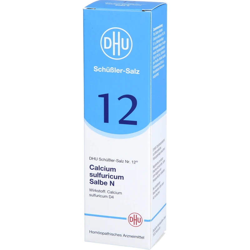DHU Schüßler-Salz Nr. 12 Calcium sulfuricum D4, 50 g Salbe