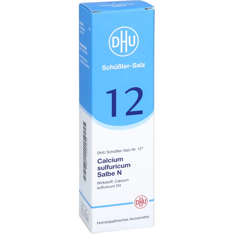 DHU Schüßler-Salz Nr. 12 Calcium sulfuricum D4, 50 g Salbe