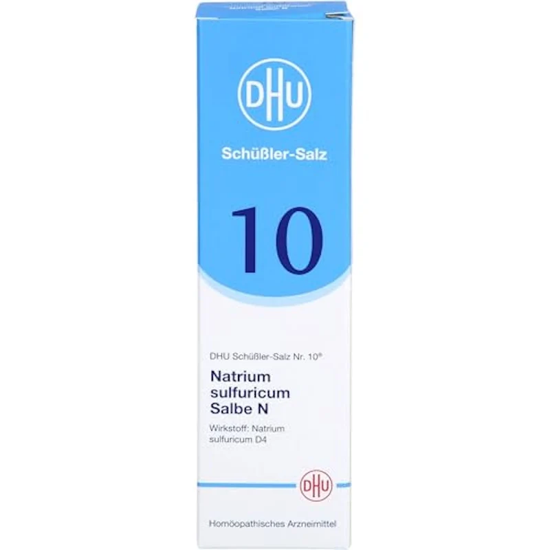 DHU Schüßler-Salz Nr. 10 Natrium sulfuricum N D4, 50 g Salbe