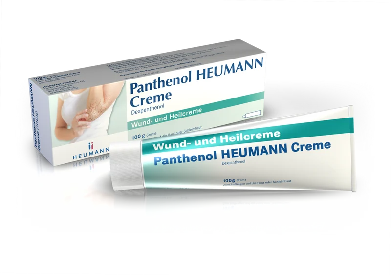 Panthenol Heumann Creme Wund- und Heilcreme, 100 g Creme