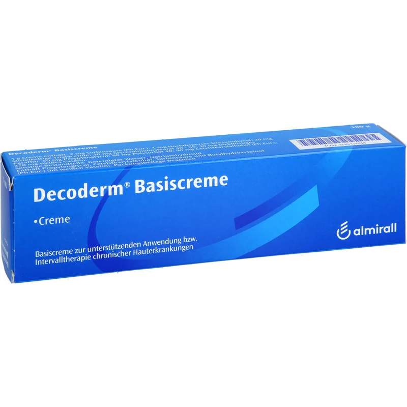 Decoderm Basiscreme zur Intervalltherapie chronischer Hauterkrankungen, 100 g Creme