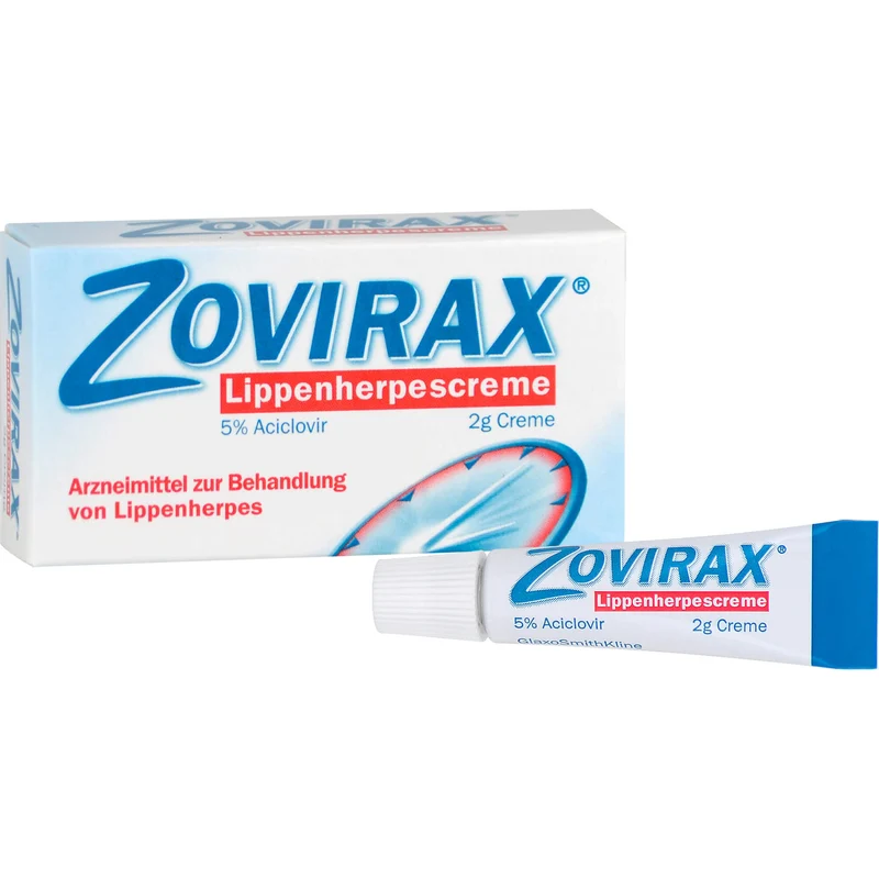 Zovirax Lippenherpescreme, 2 g Creme