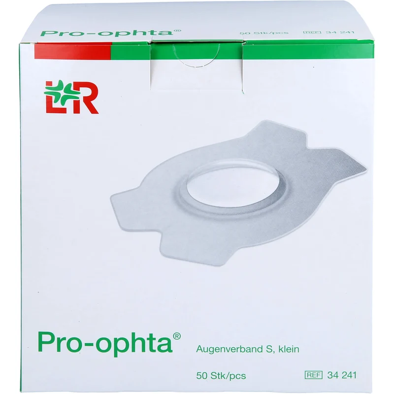Pro Ophta Augenverband S klein, 50 St. Verband