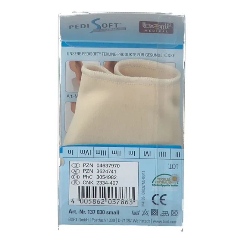 BORT PediSoft TexLine Hallux-Pad Gr. S bis Schuhgröße 40, 1 St. Zubehör