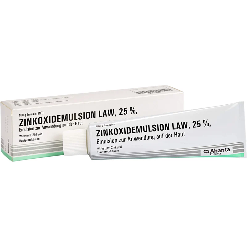 Zinkoxidemulsion LAW 25 % Hautprotektivum, 100 g Lösung