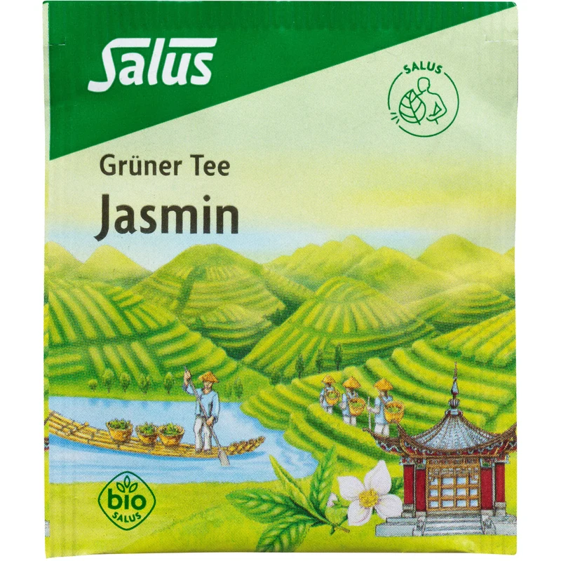 Grüner Tee Jasmin bio Salus, 15 St FBE