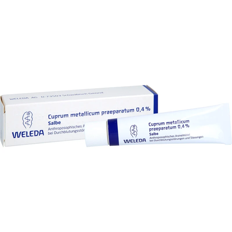 Cuprum metallicum praep. 0,4% WELEDA Salbe, 23 g Salbe