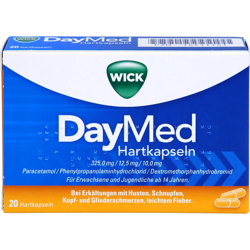 WICK DayMed Hartkapseln, 20 St. Kapseln