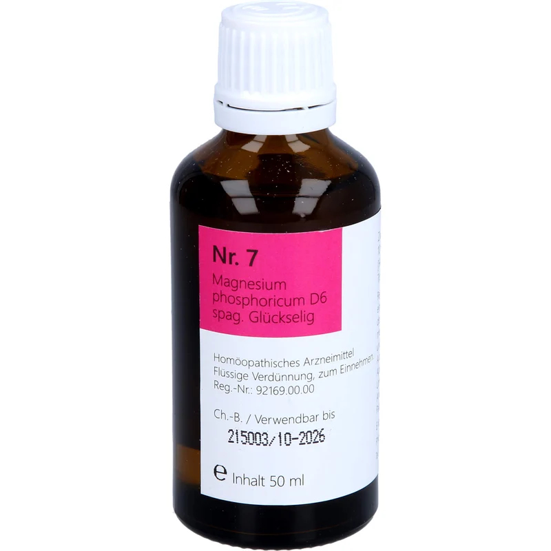 PHÖNIX Nr. 7 Magnesium phosphoricum D6 spag. Glückselig Lösung, 50 ml Lösung