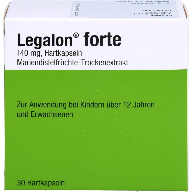Legalon forte axicorp Hartkapseln, 30 St HKP