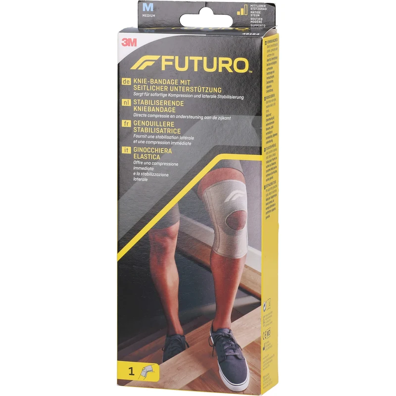 FUTURO stabilisierende Knie-Bandage mit seitlicher Unterstützung Gr. M, 1 St. Bandage