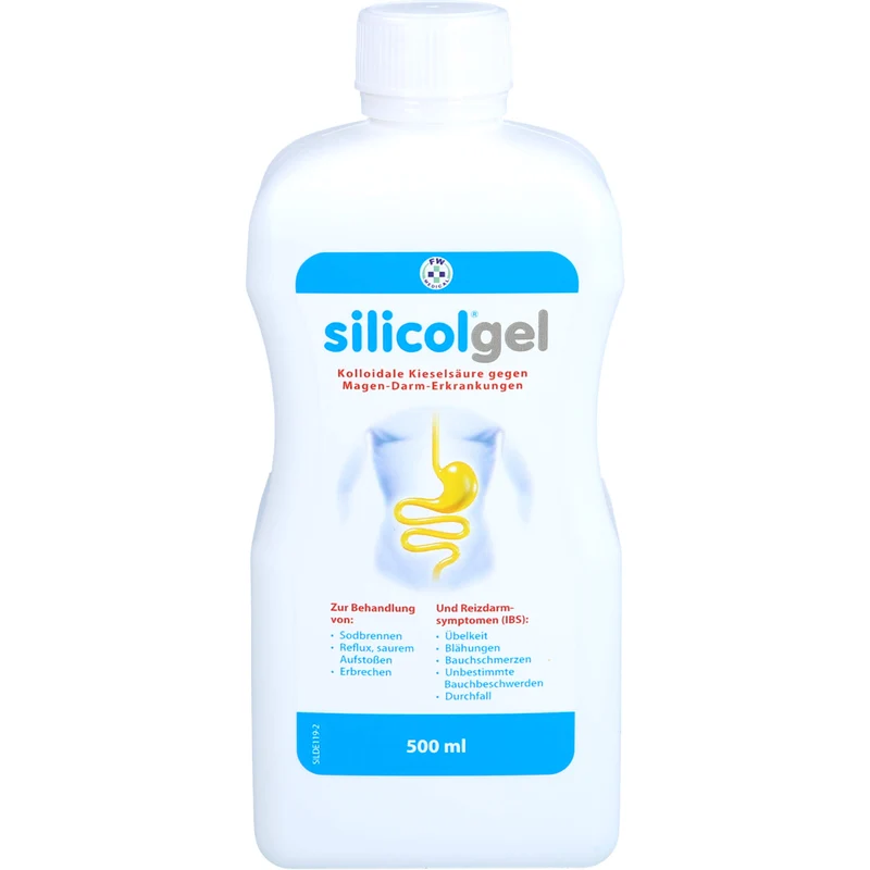 Silicol Gel kolloidale Kieselsäure gegen Magen-Darm-Erkrankungen, 500 ml Gel