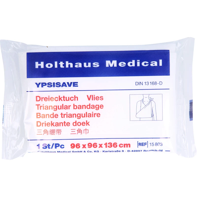 DREIECKTUCH YPSISAVE VLIES, 1 St. Tuch