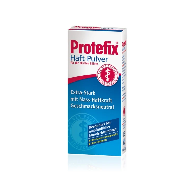 PROTEFIX HAFTPULVER, 50 g Pulver