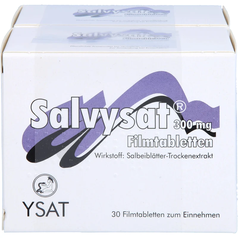 Salvysat 300 mg Filmtabletten zur Anwendung bei vermehrter Schweißbildung, 60 St. Tabletten