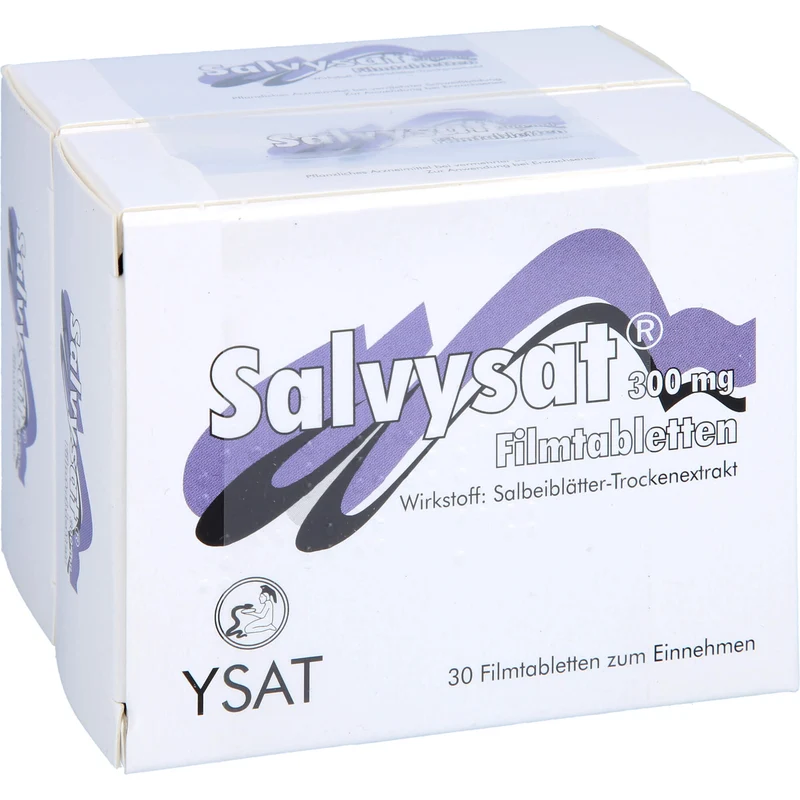 Salvysat 300 mg Filmtabletten zur Anwendung bei vermehrter Schweißbildung, 60 St. Tabletten