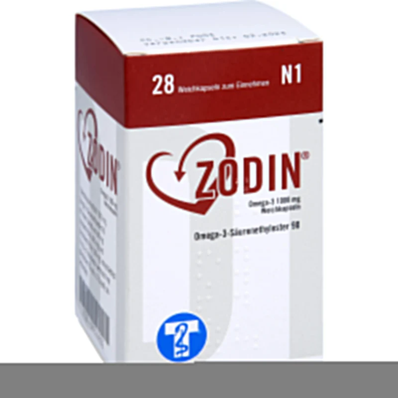 Zodin Omega-3 1000 mg Weichkapseln, 28 St WKA