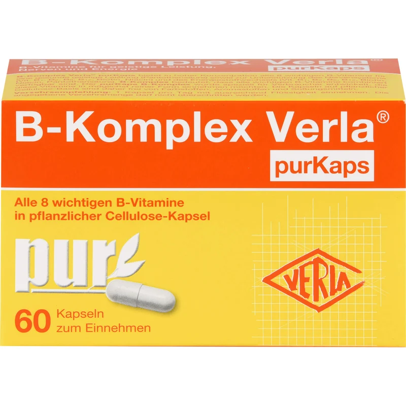 Verla B-Komplex purKaps Kapseln, 60 St. Kapseln