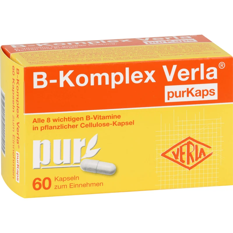 Verla B-Komplex purKaps Kapseln, 60 St. Kapseln
