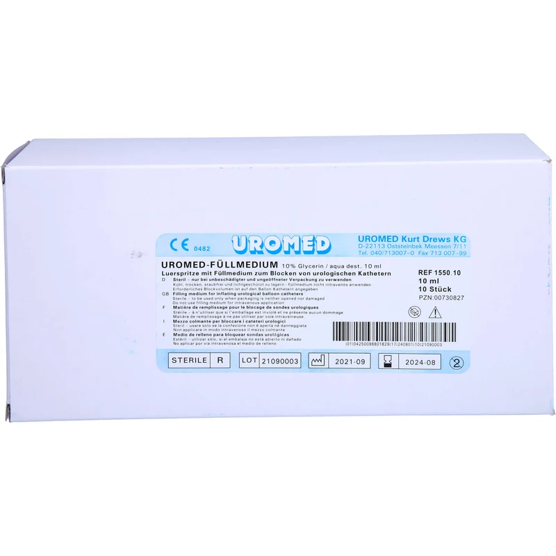 UROMED-Füllmedium 10ml, 10 St