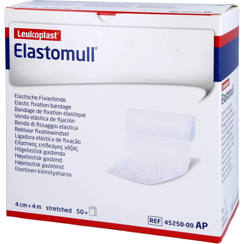 Elastomull 4mx4cm 45250 elastische Fixierbinde, 50 St BIN