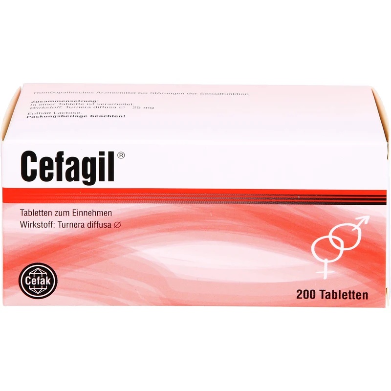 Cefagil Tabletten bei sexueller Schwäche, 200 St. Tabletten