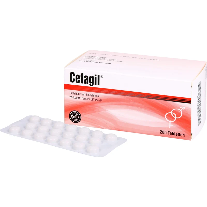 Cefagil Tabletten bei sexueller Schwäche, 200 St. Tabletten