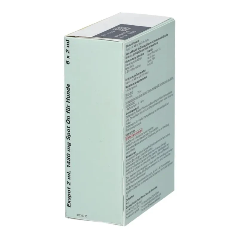 exspot Lösung bei Floh und Zeckenbefall, 12 ml Lösung