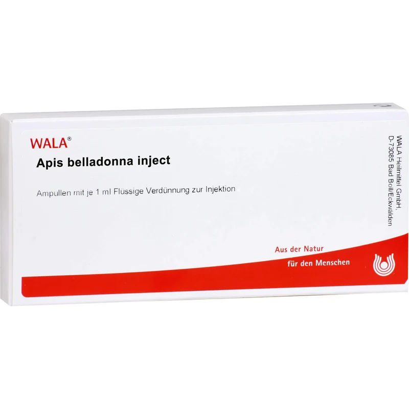 Apis Belladonna inject WALA Ampullen, 10 ml Ampullen
