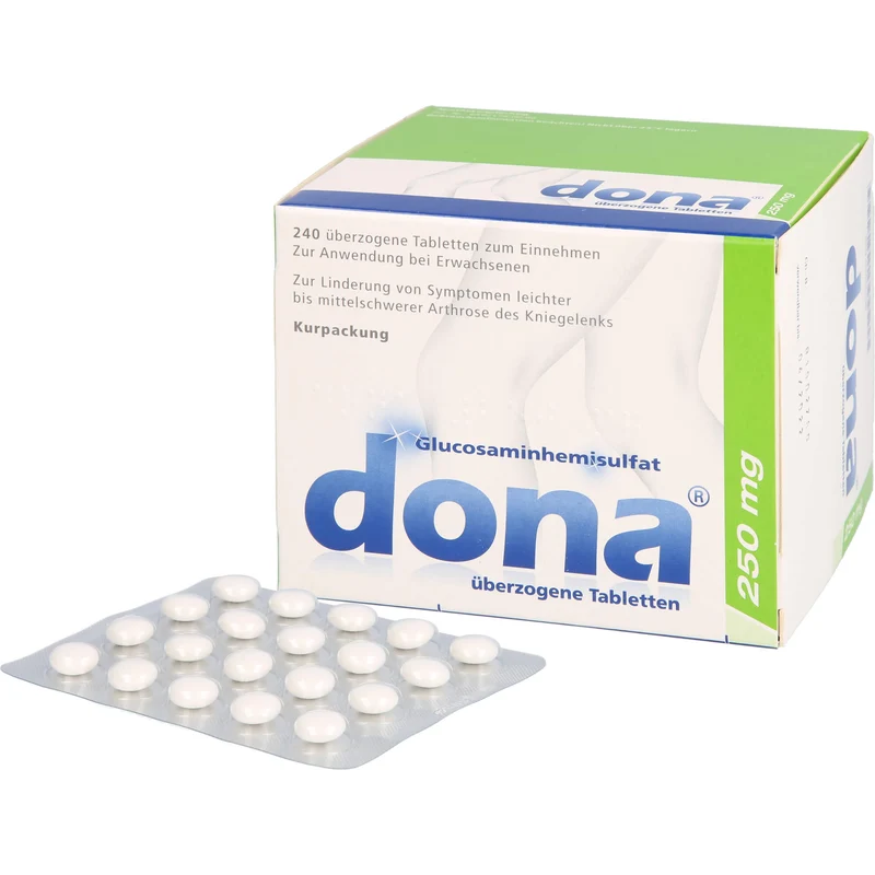 dona 250 mg überzogene Tabletten, 240 St UTA