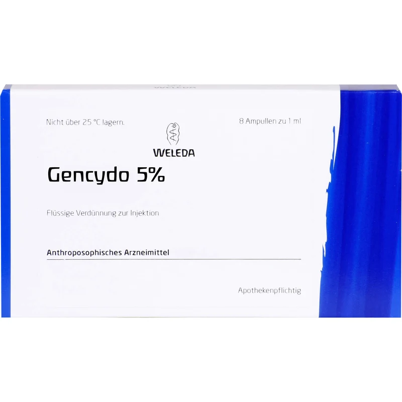 Gencydo 5 %, Injektionslösung, 8 St. Ampullen