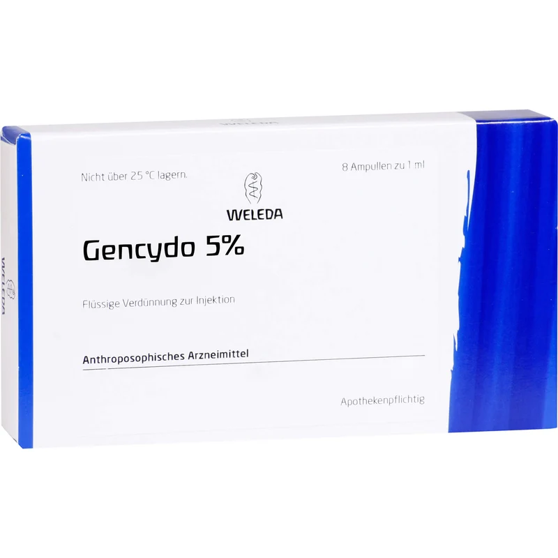 Gencydo 5 %, Injektionslösung, 8 St. Ampullen