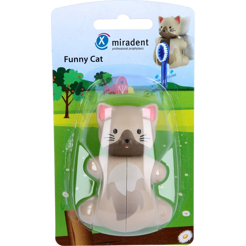 Miradent Funny Snap Cat, 1 St