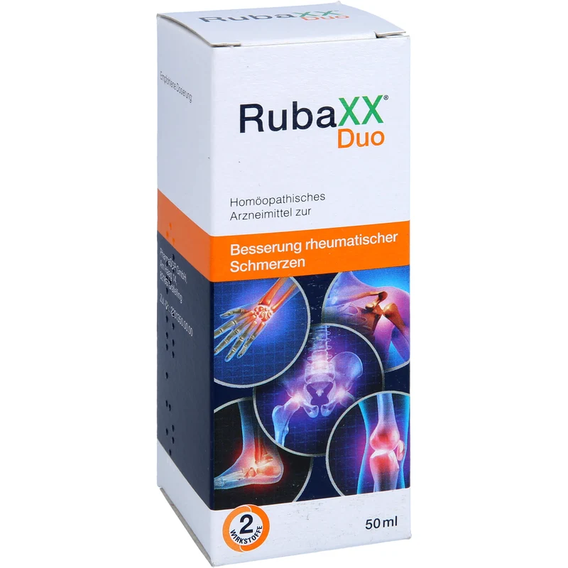 RubaXX Duo Mischung bei rheumatischen Beschwerden, 50 ml Lösung