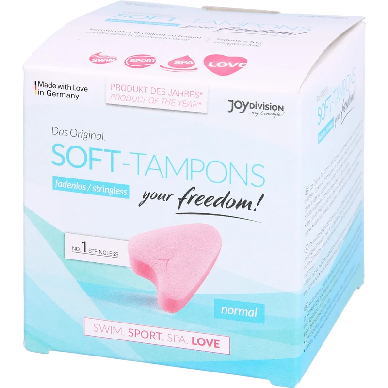 JOY Division Soft-Tampons normal, 3 St. Tampons