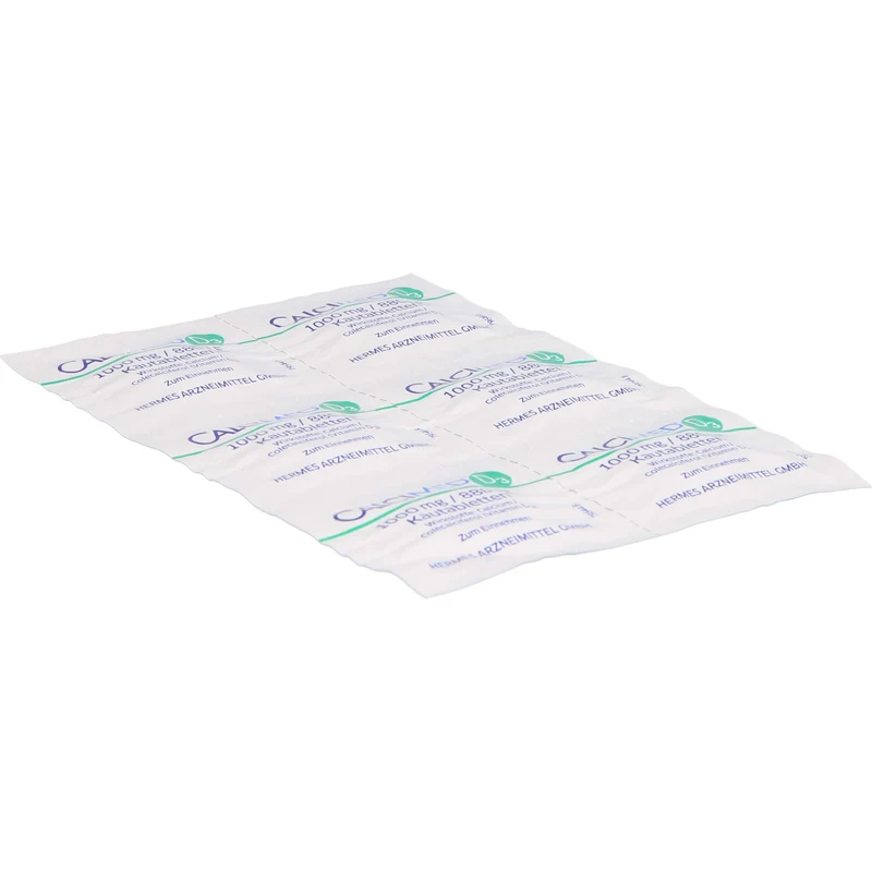 Calcimed D3 1000 mg/880 I.E. Kautabletten zur unterstützenden Behandlung bei Osteoporose, 96 St. Tabletten
