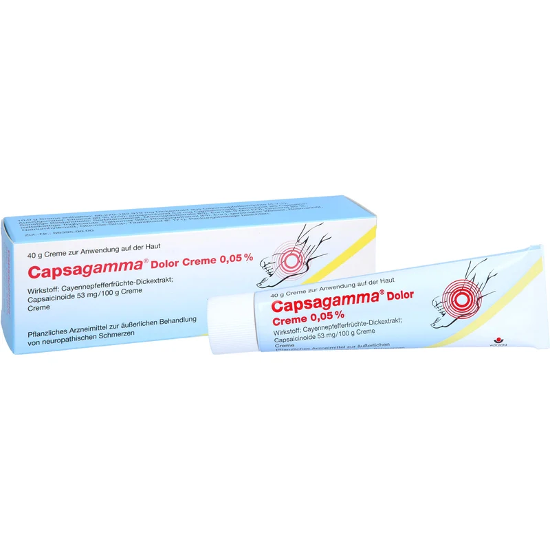 Capsagamma Dolor Creme 0,05%, 40 g Creme