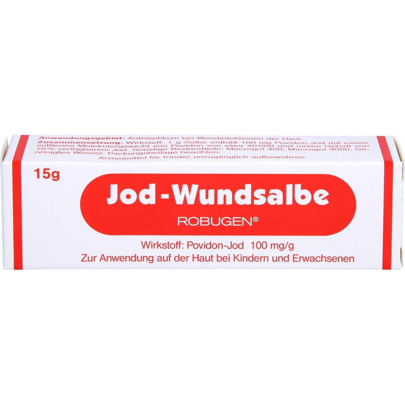 ROBUGEN Jod-Wundsalbe, 15 g Salbe