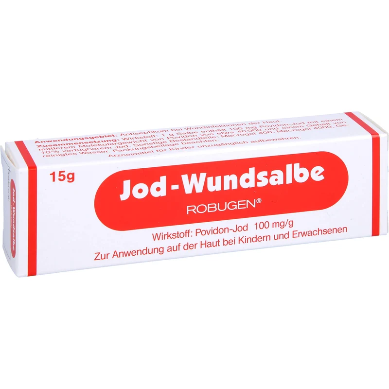 ROBUGEN Jod-Wundsalbe, 15 g Salbe
