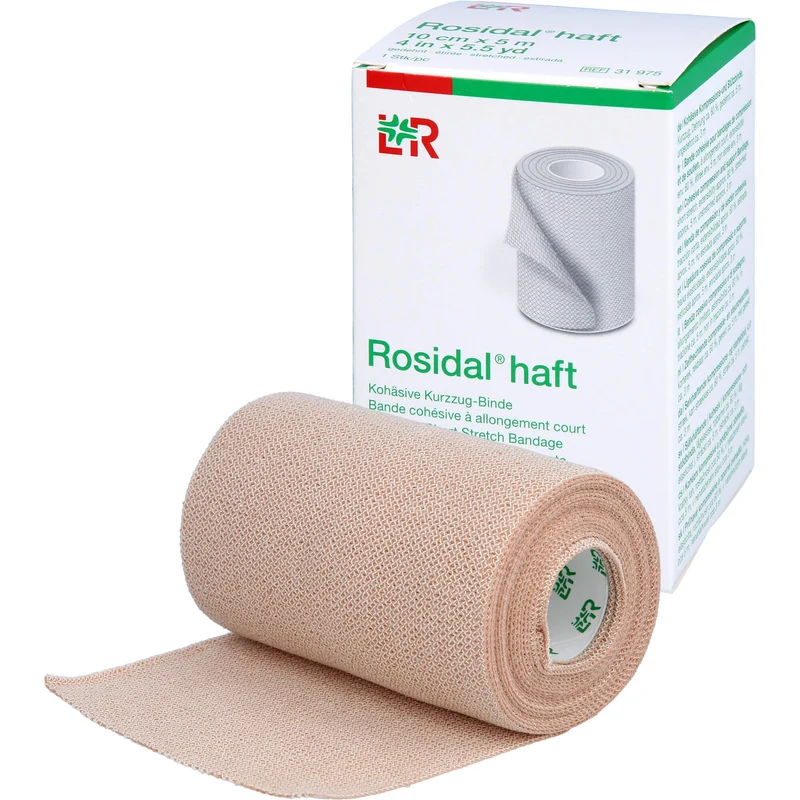 Rosidal haft Kompress.Bind. 10cmx5m, 1 St. Binde