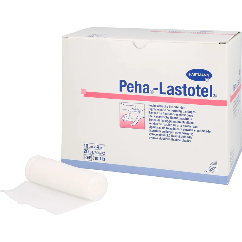 Peha-Lastotel Binde 10cmx4m, 20 St. Packung