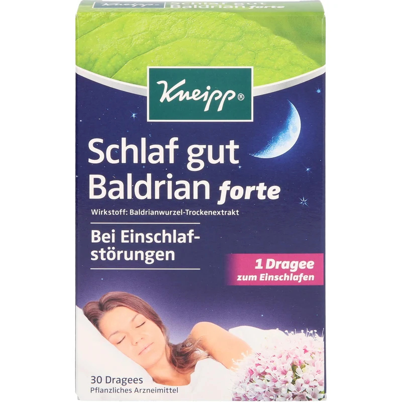 Kneipp Schlaf Gut Baldrian forte, 30 St. Tabletten